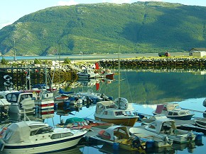 Bootshafen in Norwegen