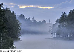 See im Nebel, Finnland