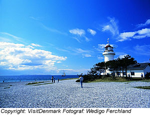 Leuchtturm von Sletterhage auf Helgeaes, J�tland