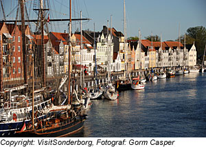 Der Hafen in Sonderborg