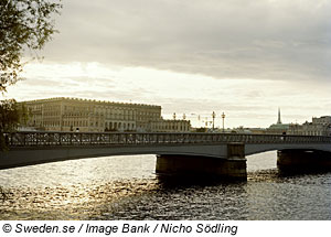 K�nigspalast in Stockholm