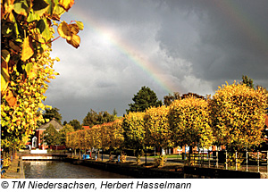 Hafen von Aurich, Niedersachsen