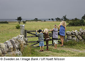 Kinder auf �land, S�dschweden