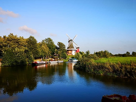 Greetsiel an der NordseekÃ¼ste, ZwillingsmÃ¼hlen