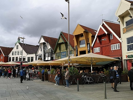 Stavanger - Altstadt am Hafen