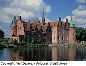 Schloss Egeskov, Odense, FÃ¼nen