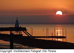 Sonnenuntergang bei Bogense, FÃ¼nen