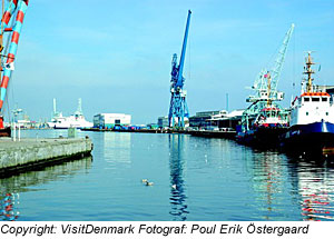 Der Hafen von Aarhus, JÃ¼tland