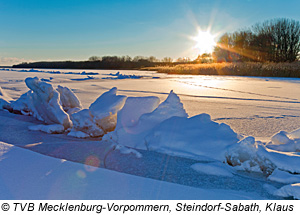 Vereiste MÃ¼ritz, Mecklenburgische Seenplatte