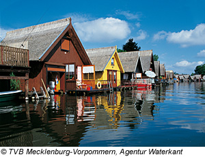 Bunte BootshÃ¤user Mirow, Mecklenburgische Seenplatte