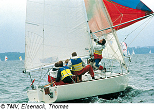 Segelregatta auf der MÃ¼ritz