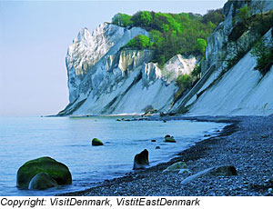 MÃ¶ns Klint, SteilkÃ¼ste, SÃ¼dseeinsel