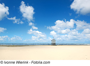 Stand der Insel Terschelling, Niederlande