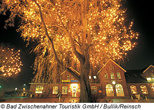 Lichtermeer zur Weihnachtszeit in Bad Zwischenahn