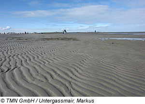 Wattenmeer vor Dornumersiel, Ostfriesland