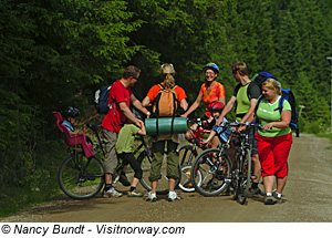 Fahrradtour in Norwegen