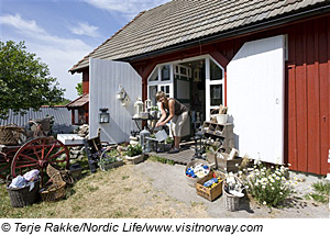 Hof in Ostfold, Norwegen