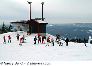 Skifahren in Norwegen