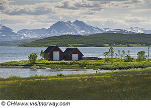 typische Landschaft in Nordnorwegen