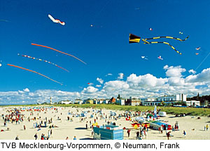 Strand bei WarnemÃ¼nde, Ostsee