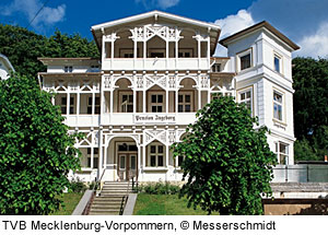 BÃ¤derarchitektur in Sellin auf RÃ¼gen