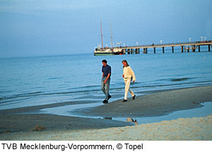 Strandspaziergang auf Usedom