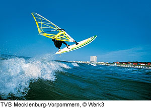 Surfen in der Ostsee