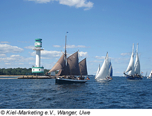 Schiffe auf der Kieler FÃ¶rde